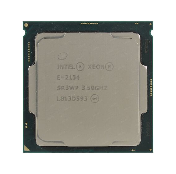 Intel BX80684E2134 Xeon E-2134 Quad-Core 3.50GHz 8.00GT/s DMI3 8MB L3 Cache Socket FCLGA1151 Processor
