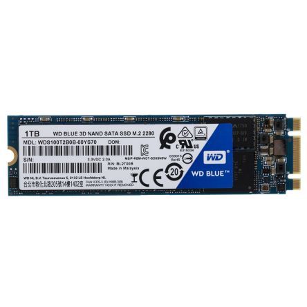 Puede soportar no pagado Cualquier WDS100T2B0B - Western Digital WDS100T2B0B Blue 3D NAND 1TB SATA 6Gb/s TLC  M.2 2280 Solid State Drive (SSD) - serverevolution.com