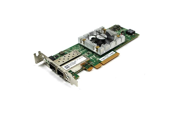 Dell 0PW4FJ QLogic Qle8262l 10Gbps Dual Port Fcoe Fibre Channel Ethernet SFP+ Low Profile Network Adapter