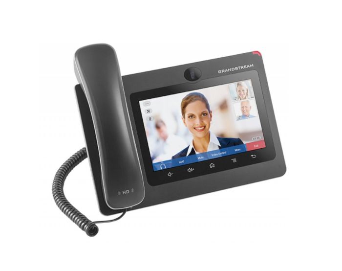 Grandstream GXV3275 6-Line Dual-Port Ethernet 7-inch Multi-Touch Screen Bluetooth Wi-Fi Video VoIP Phone