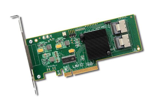 LSI 05-26106-00 Logic 8-Port Int, 12GB/s SATA/sas, PCI-Express 3.0 Controller