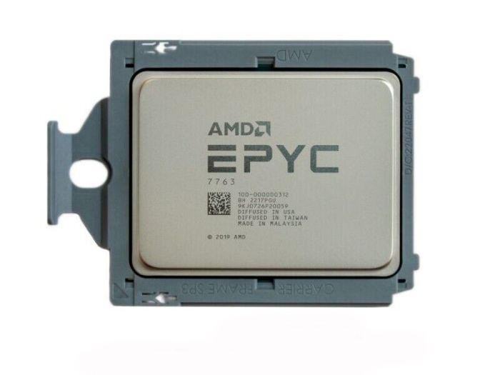 AMD 100-000000312 EPYC 7763 64-Core 2.45GHz 256MB L3 Cache Socket SP3 Processor