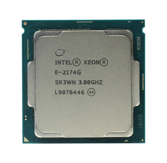 Intel Xeon E-2174G Quad-Core 3.80GHz 8.00GT/s DMI3 8MB Cache Socket FCLGA1151 Processor