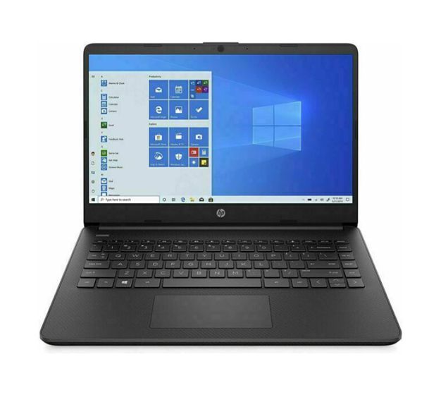 HP 1F6E6UA#ABA 14-FQ0020 AMD 3020e 1.2GHz 64GB eMMC 4GB 14-inch (1366x768) BT Win10 S Webcam (Jet Black) Laptop